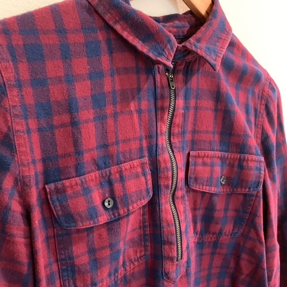 Madewell zip flannel - Picture 2 of 3